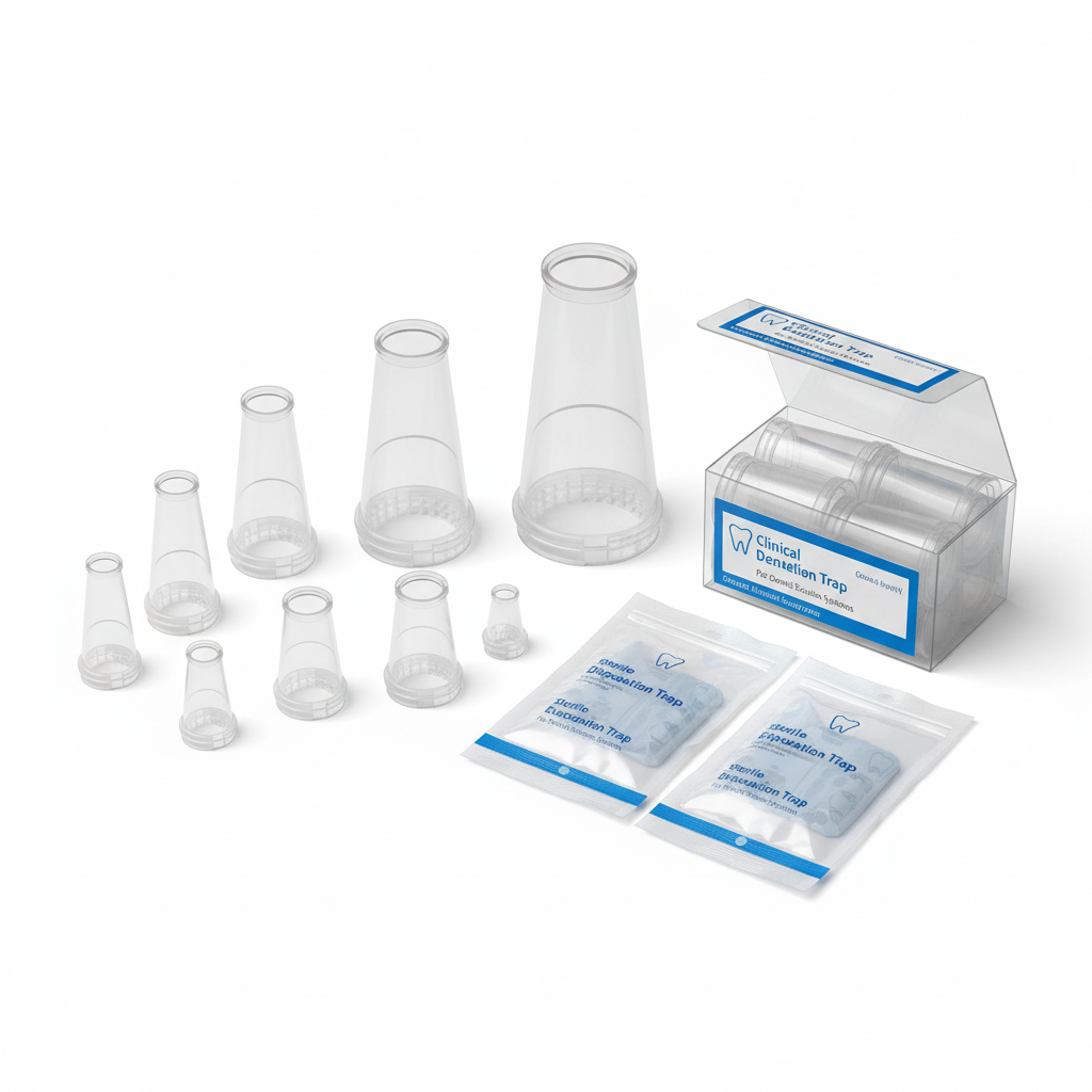 Disposable Dental Evacuation Traps Multiple Sizes
