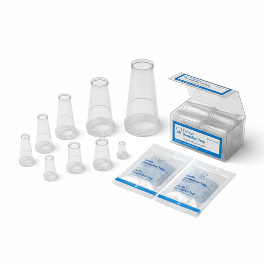 Disposable Dental Evacuation Traps Multiple Sizes