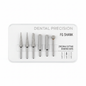 Zirconia Cutting Diamond Burs for Crown and Endo Access Pack of 5