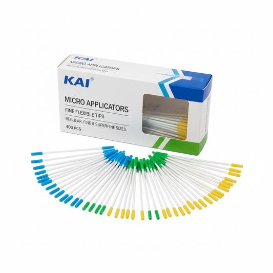 KAI Micro Applicators Regular Fine Superfine Box of 400