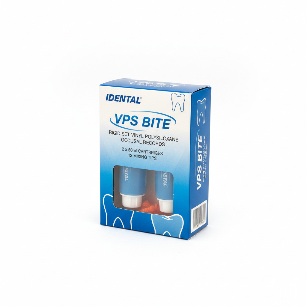 VPS Bite Registration Material 2 x 50ml Cartridges with Mixing Tips