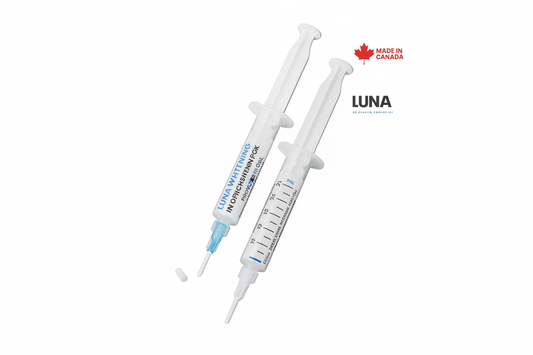 Luna Whitening In Office Pack - 2 x 3ml 30% CP/HP whitening syringes