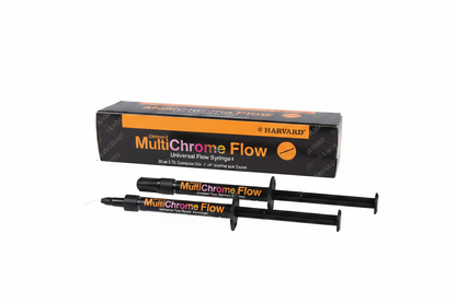 Harvard MultiChrome Universal Flow Syringe Pack 2x1ml - Flowable Composite