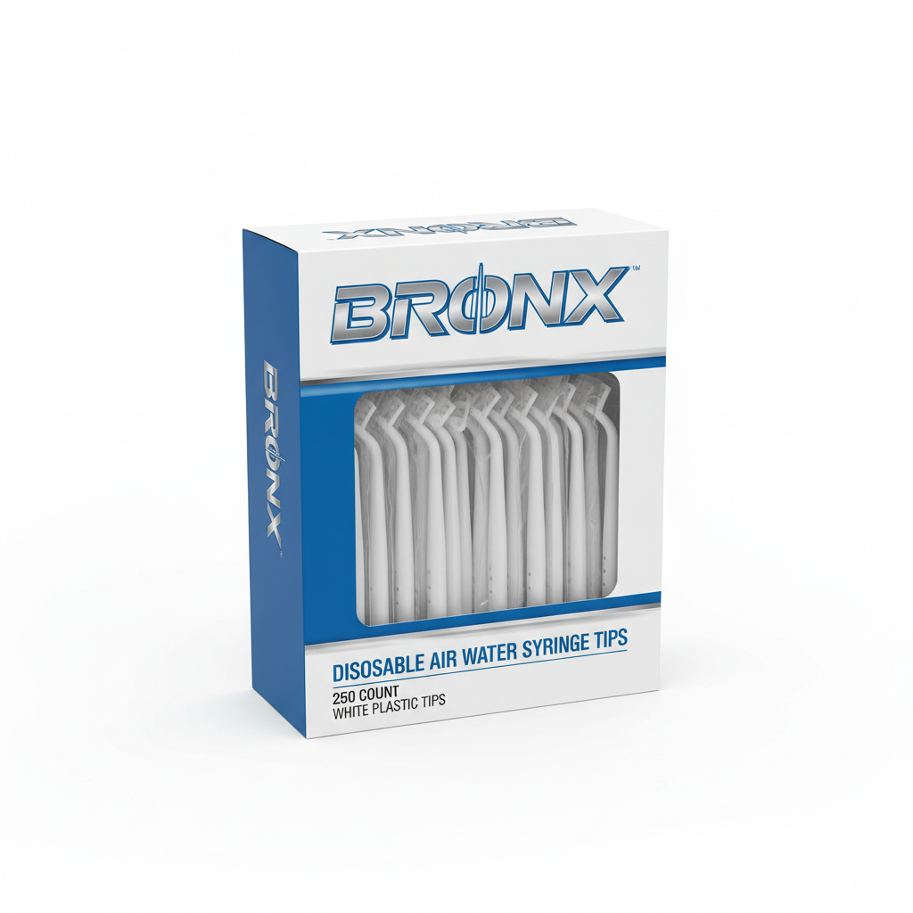 Bronx Disposable Air Water Syringe Tips Pack of 250