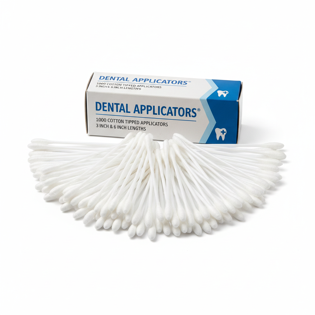 AVA Cotton Tipped Applicators 3 and 6 Inch Box of 1000